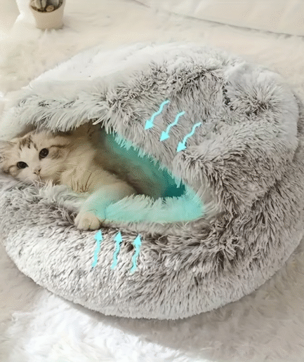 MruczoSchron - Przytulne Legowisko Kokon dla Kota